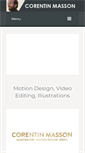 Mobile Screenshot of corentinmasson.com